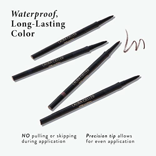 LAURA GELLER NEW YORK LAURA GELLER NEW YORK INKcredible Precise Gel Waterproof Smudge-proof Eyeliner Pencil with Built in Sharpener, Deep Purple + Blackbird (2 PC)