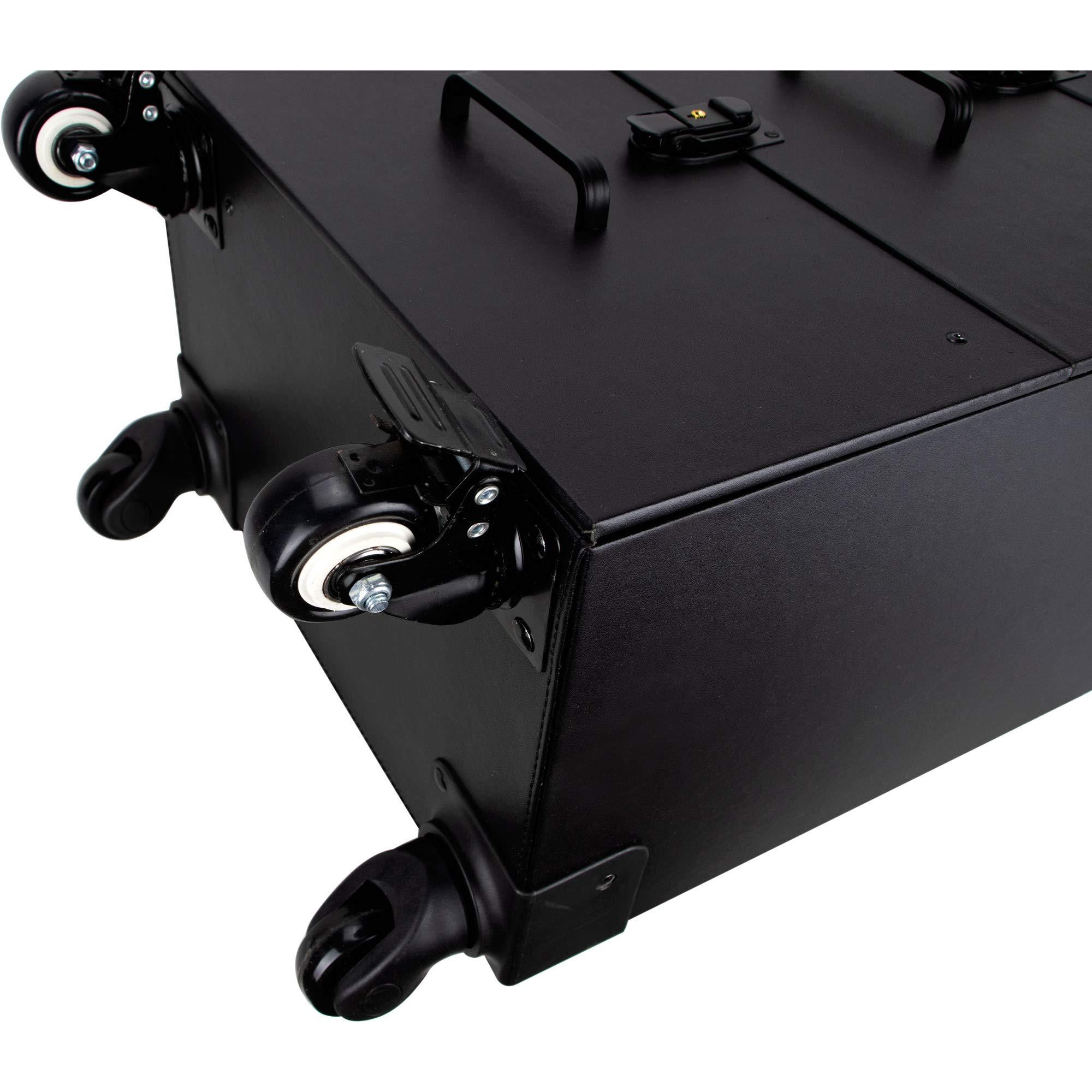 Sunrise Sunrise Nail Artist Case, Black, 13.75x9x19.25 Inch (Pack of 1)