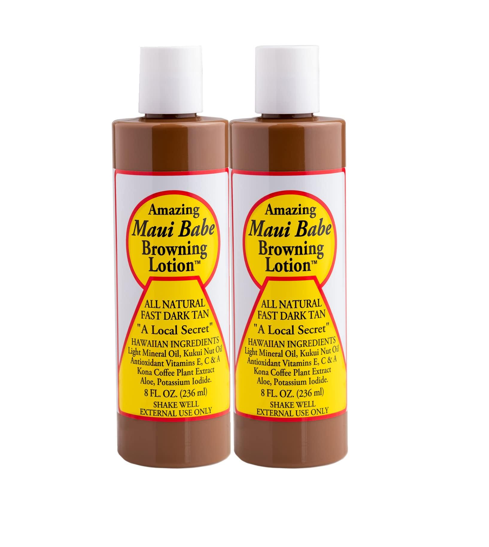 Maui Babe Maui Babe Tanning and Browning Lotion 8 Ounces (Pack of 2)
