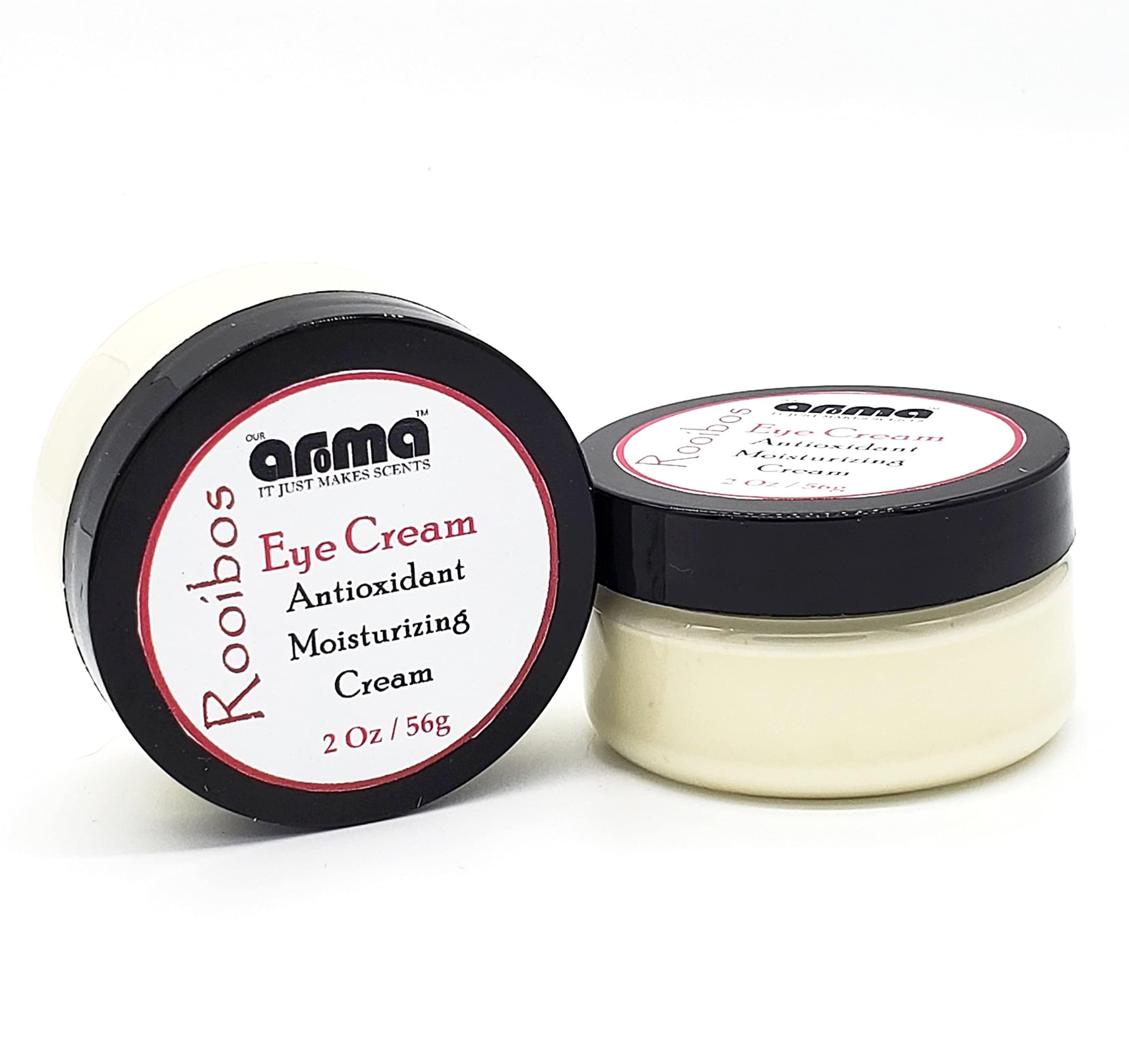 Our Aroma Our Aroma Rooibos Anti Aging Eye Cream | Natural, 100% Vegan & Cruelty Free | For Dark Circles, Puffy Eyes and Wrinkles | Dermatologist Tested Moisturizer for All Skin Types