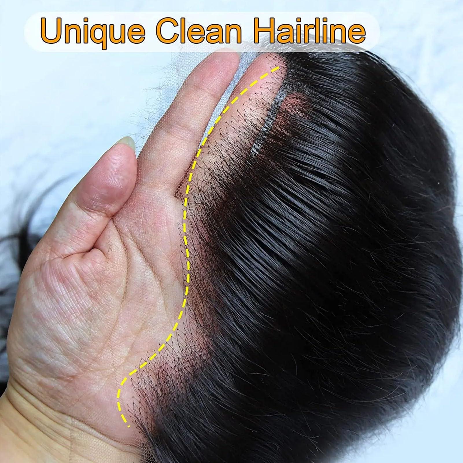 yuccy yuccy 40 Inch Wig Human Hair 13x4 Straight Lace Front Wigs Human Hair 200% Density Glueless Wigs Human Hair Pre Plucked HD Transparent Lace Frontal Wigs Human Hair Wigs for Black Women