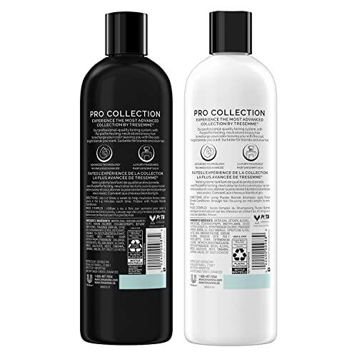 TRESemmé TRESemmé Purple Shampoo and Conditioner Set, Pro Collection for Blonde, Silver, Grey, or Highlighted Hair, 20 Fl Oz Ea