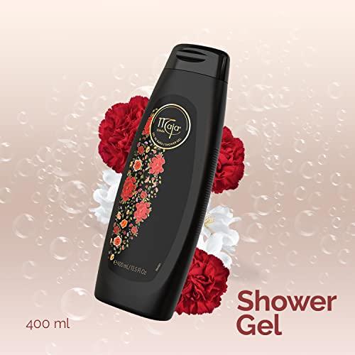 Maja Maja Bath and Shower Gel, Body Wash Enriched With Glycerin that Protects and Softens Your Skin Keeping It Clean and Fresh, 13.5 Oz, Bottle
