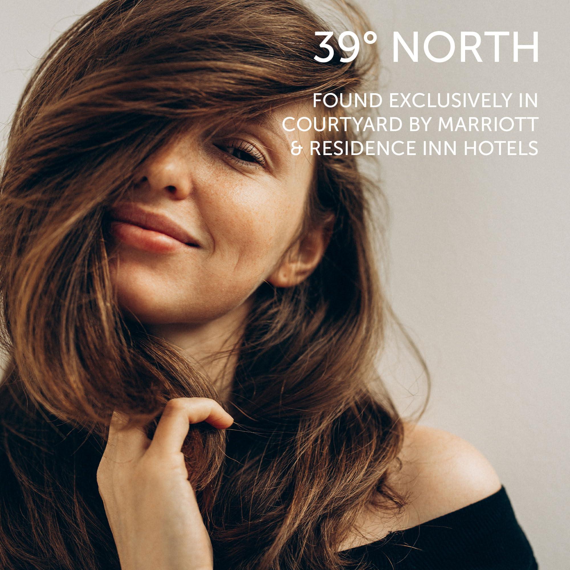 39° North 39 North Shampoo & Conditioner Set - Eucalyptus & Lavender Scent - Courtyard by Marriott and Residence Inn Hotels - Cleansing & Moisturizing - All Natural - 8.5oz - Hair Care Set