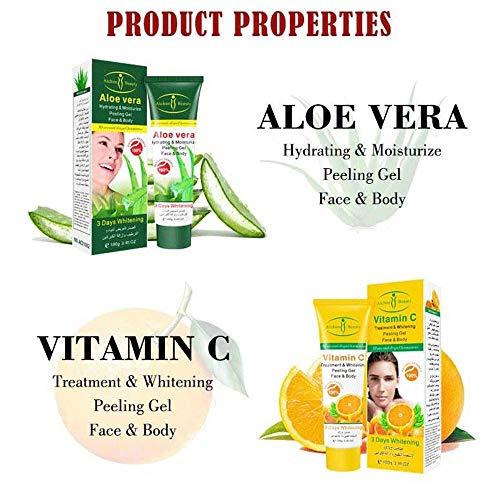 AICHUN BEAUTY Aichun Beauty Milk Exfoliating Dead Skin Facial Purify Body Cleaning Peeling Gel Cream 100g (STRAWBERRY)