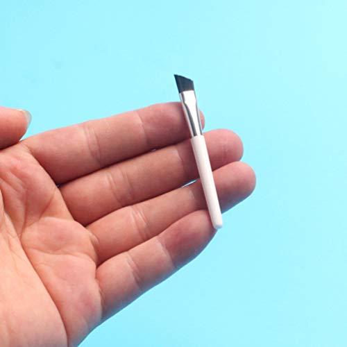 Beaupretty Beaupretty 5PCS Angled Eyebrow Brush Eyebrow Spoolie Mini Portable Makeup Brushes Cosmetic Supplies for Shop Home Salon Travel Outdoor Use