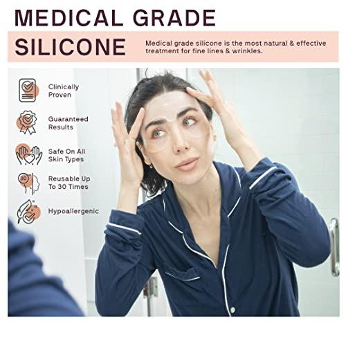 Dermaclara Dermaclara Silicone Face Patches for Wrinkles & Fine Lines - Pregnancy Safe Skin Care Clarasome Moisturizing Cream