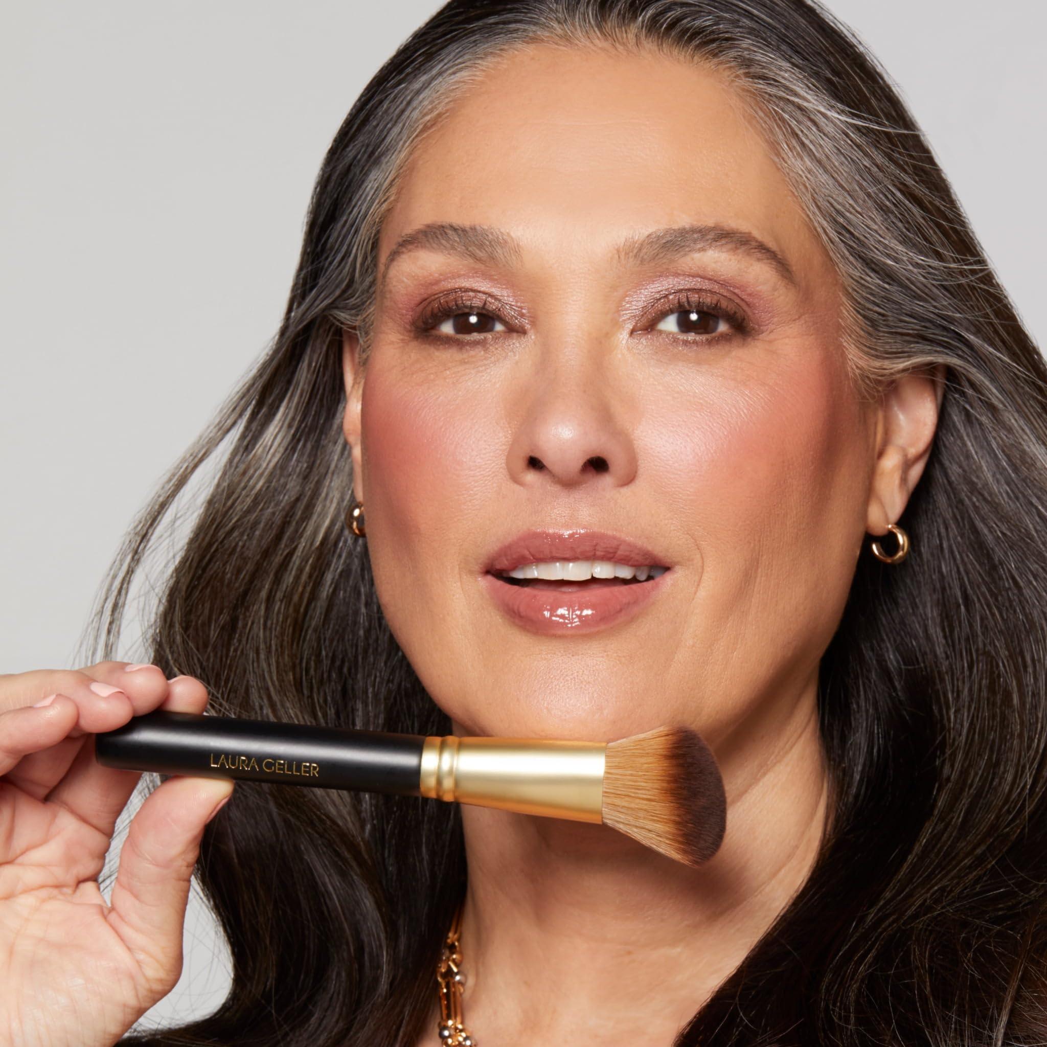 LAURA GELLER NEW YORK LAURA GELLER NEW YORK Baked Blush-n-Brighten Marbleized Blush - Pink Grapefruit & Angled Brush 2pc Set