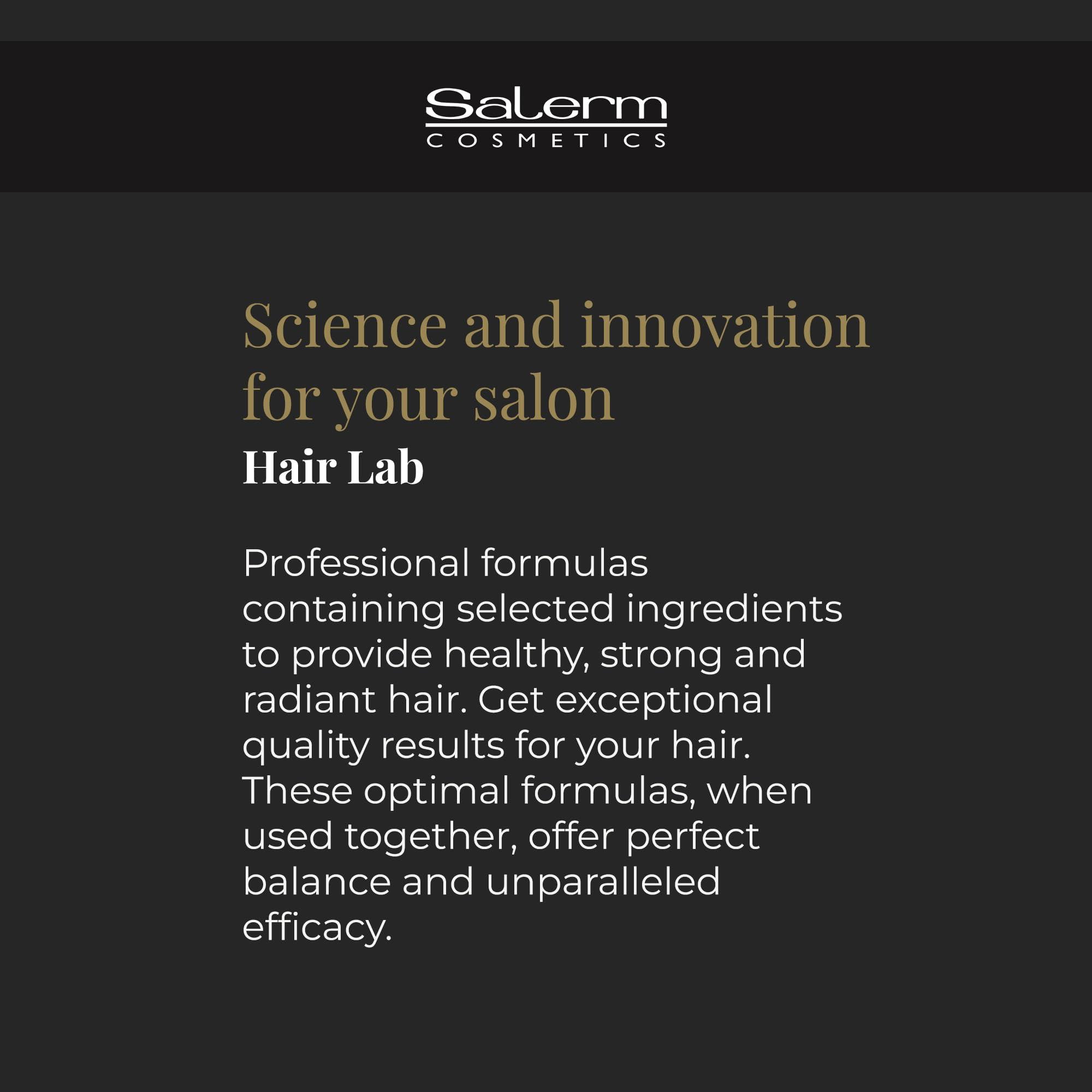 Salerm Salerm - Fortifying Shampoo - Multi-Protein Hair Lab Shampoo - 600 ml - Replenishes Natural Keratin Deficiency - Adds Body to Hair - Strengthens and Repairs Hair - Paraben-Free