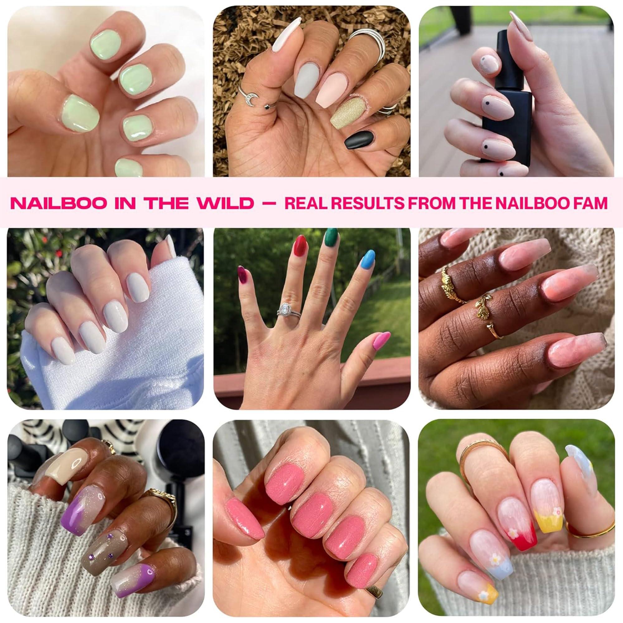 Nailboo Nailboo PREMIUM Nail Dip Powder, Long-Lasting Dip Nails, Use With Nailboo Essential Liquids, Nailflex & Chill Pale Nude Nail Dip Powder, 0.5 oz (1 Pack)