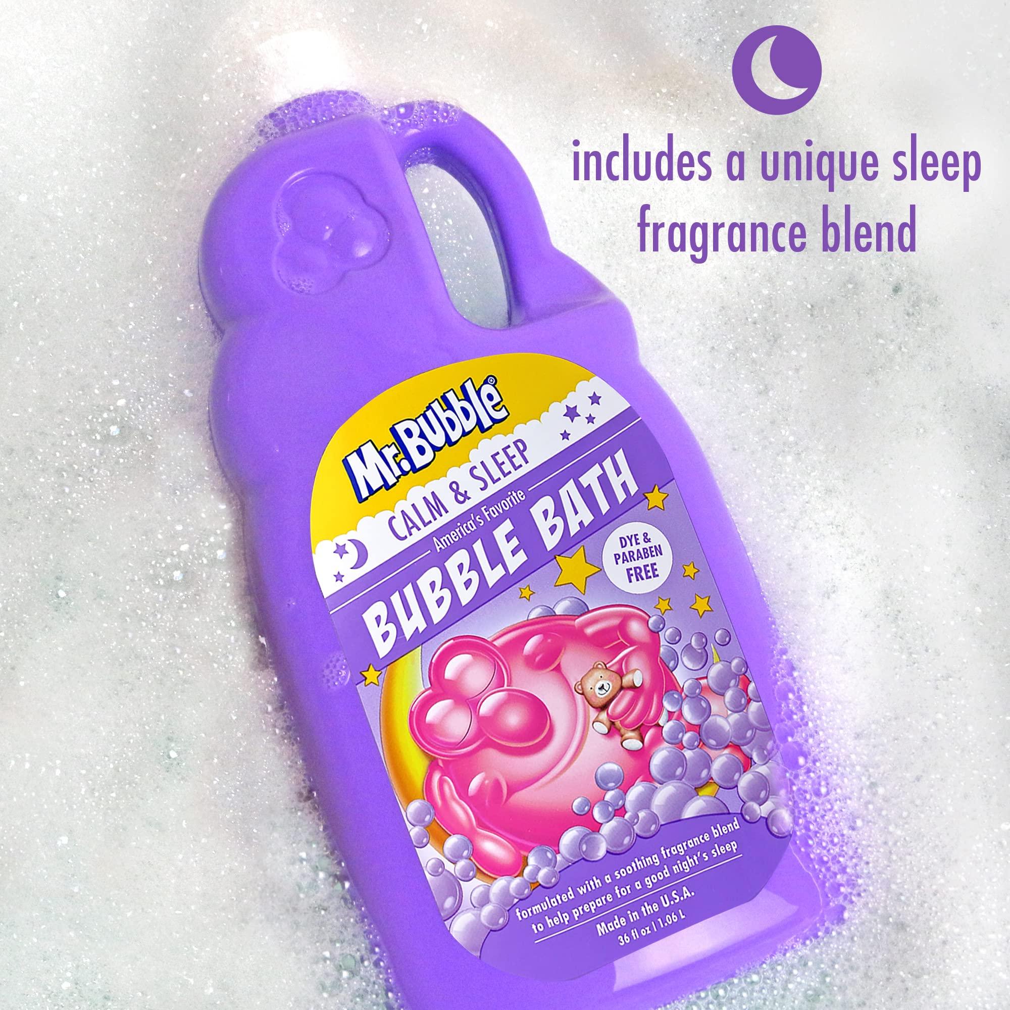 Mr. Bubble Mr. Bubble Calm & Sleep Bubble Bath (Pack of 2 Bottles, 36 fl oz Each)
