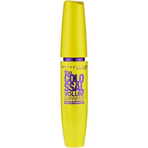 Maybelline New York Maybelline Volum\' Express The Colossal Waterproof Mascara, Volumizing, Thickening, Clump-Free Make Up Formula, Classic Black, 1 Count