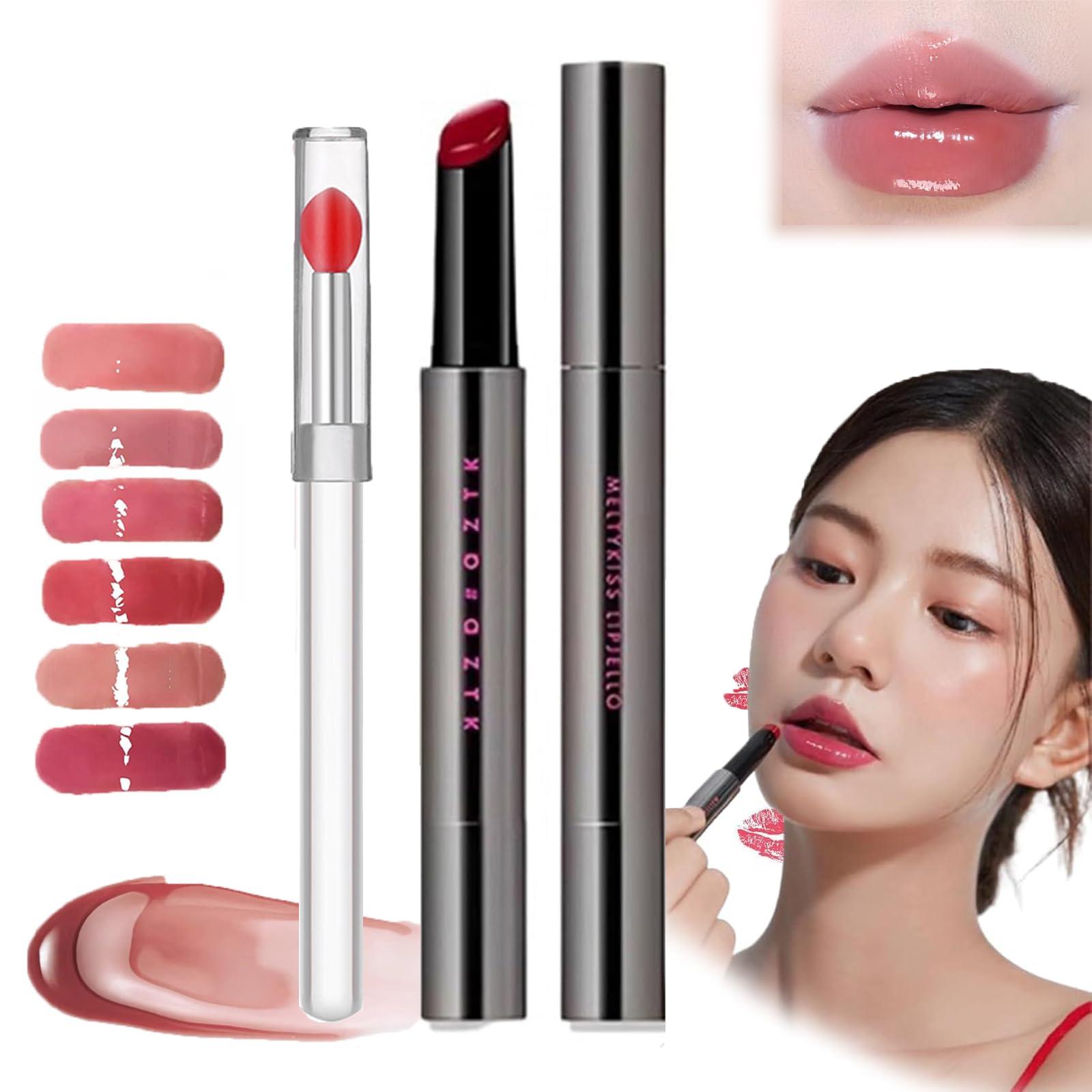 Generic Aztk Meltykiss Jelly Gloss Lipstick - Long Lasting, Waterproof, Non-Fading Lip Gloss (MJ02, small)