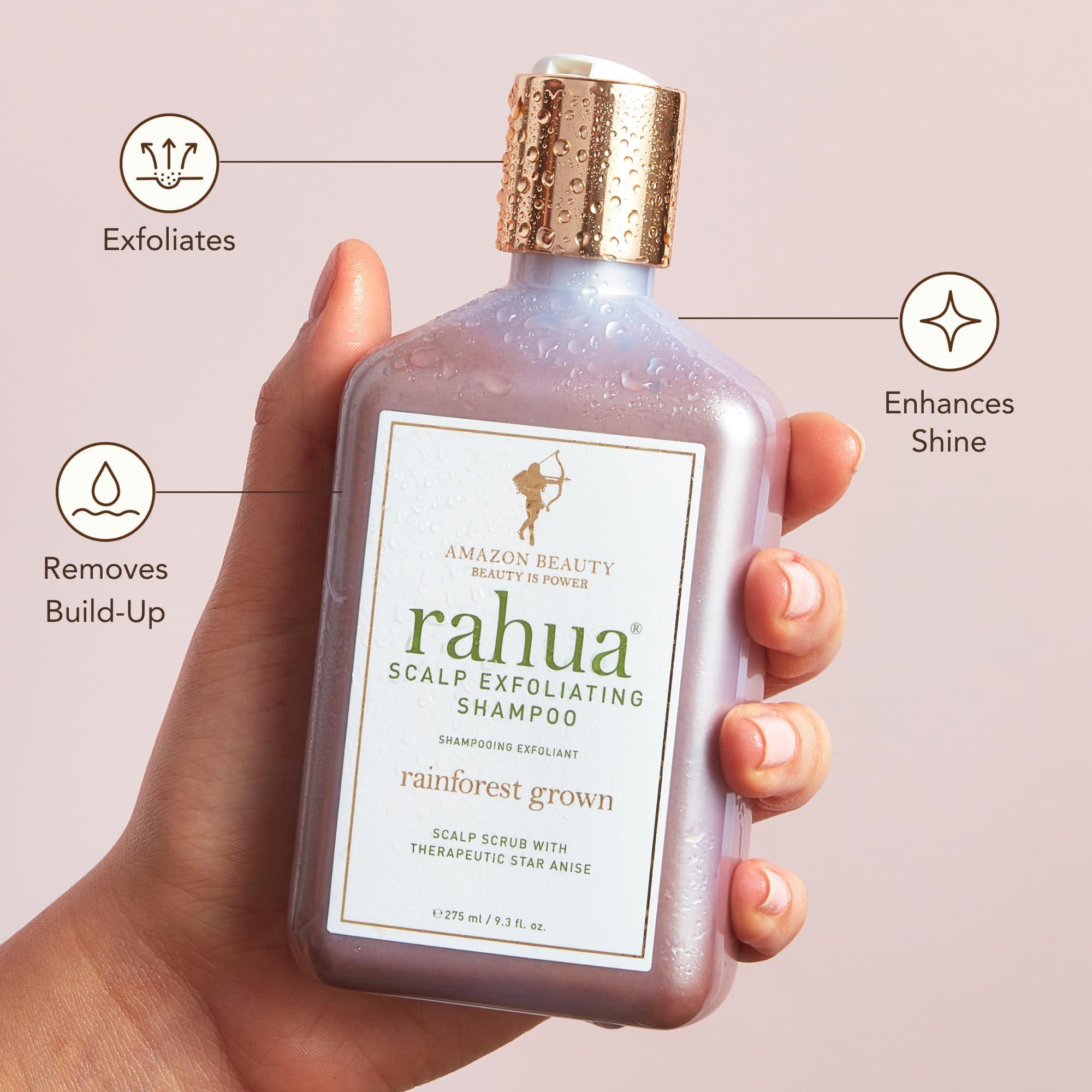 Rahua Rahua Scalp Exfoliating Shampoo 9.3 Fl Oz, Scalp Exfoliator & Hair Shampoo Scrub for Healthy Scalp & Hair, Mango & Passion Fruit, Gently Exfoliates Scalp with Star Anise and Fruit Enzymes