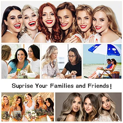 YILITE YILITE 20Pieces/Pack Blue Tape in Hair Extensions Human Hair 14inch 40g Blue Tape in Human Hair Extensions Seamless Skin Weft Tape ins Hair Extensions14inch Blue