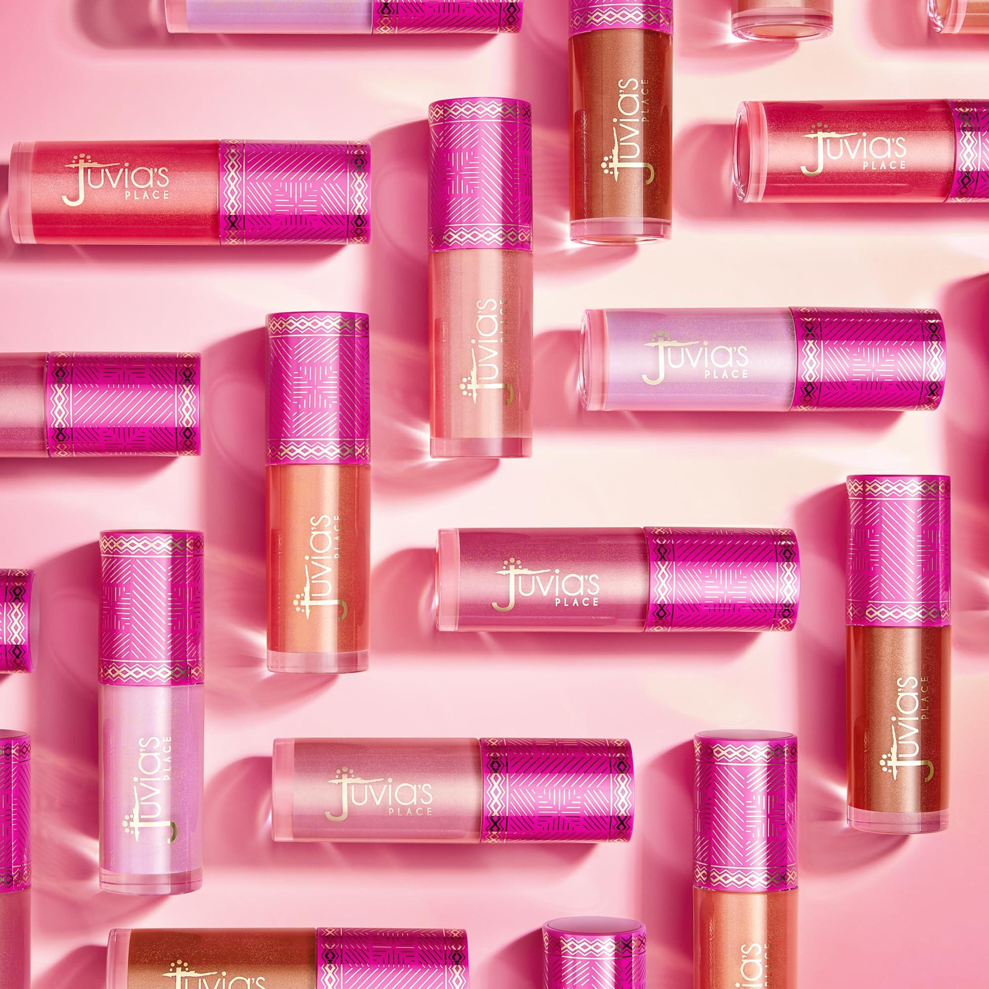 Juvia\'s Place Juvia\'s Place Blushed Liquid BlushLighter Rose Glow - Liquid Blush for Cheeks with Luminous Glow, Long-Wearing, Buildable & Highly-Pigmented Makeup Blush, Easy to Blend Liquid Blush