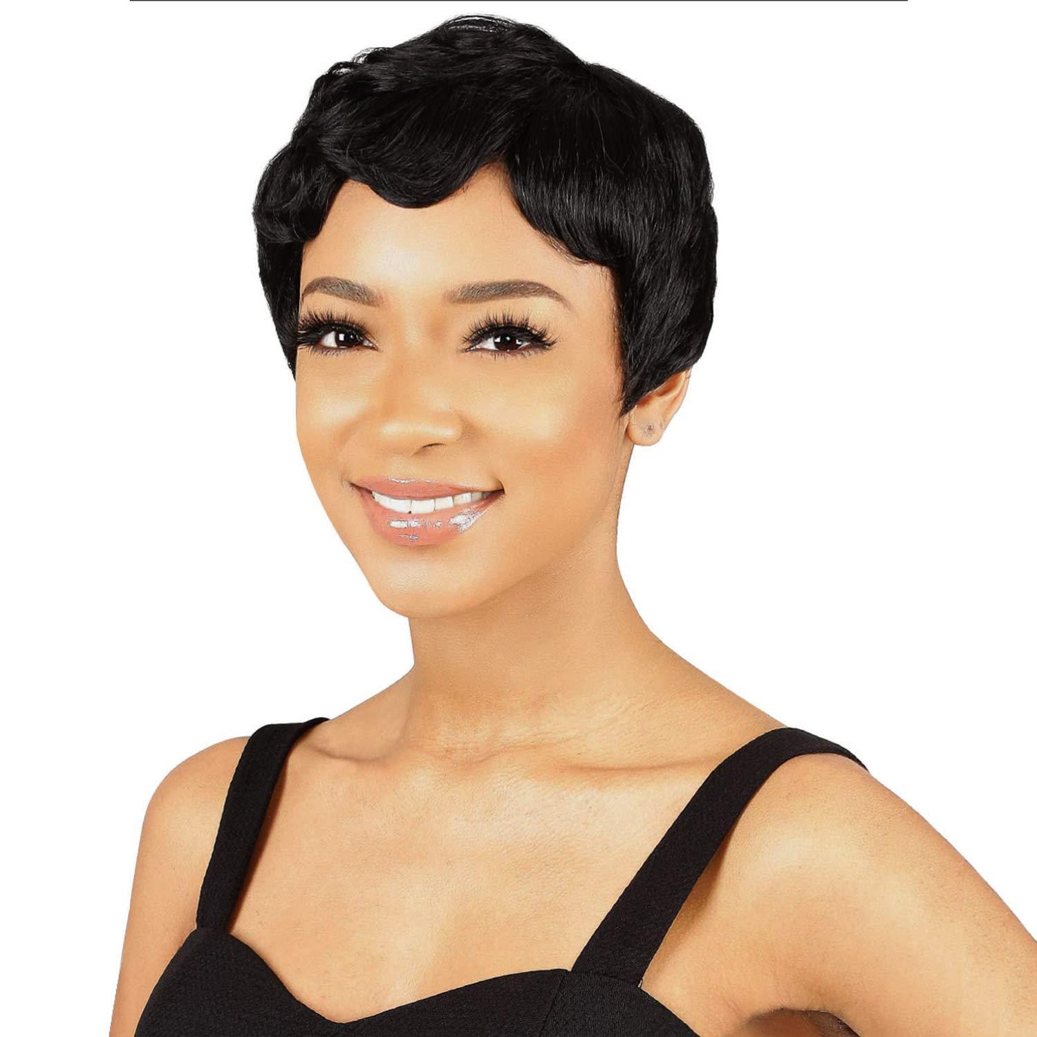 KARA Kara Brazilian Human Hair Blend Royal Wig -MEME (1B)