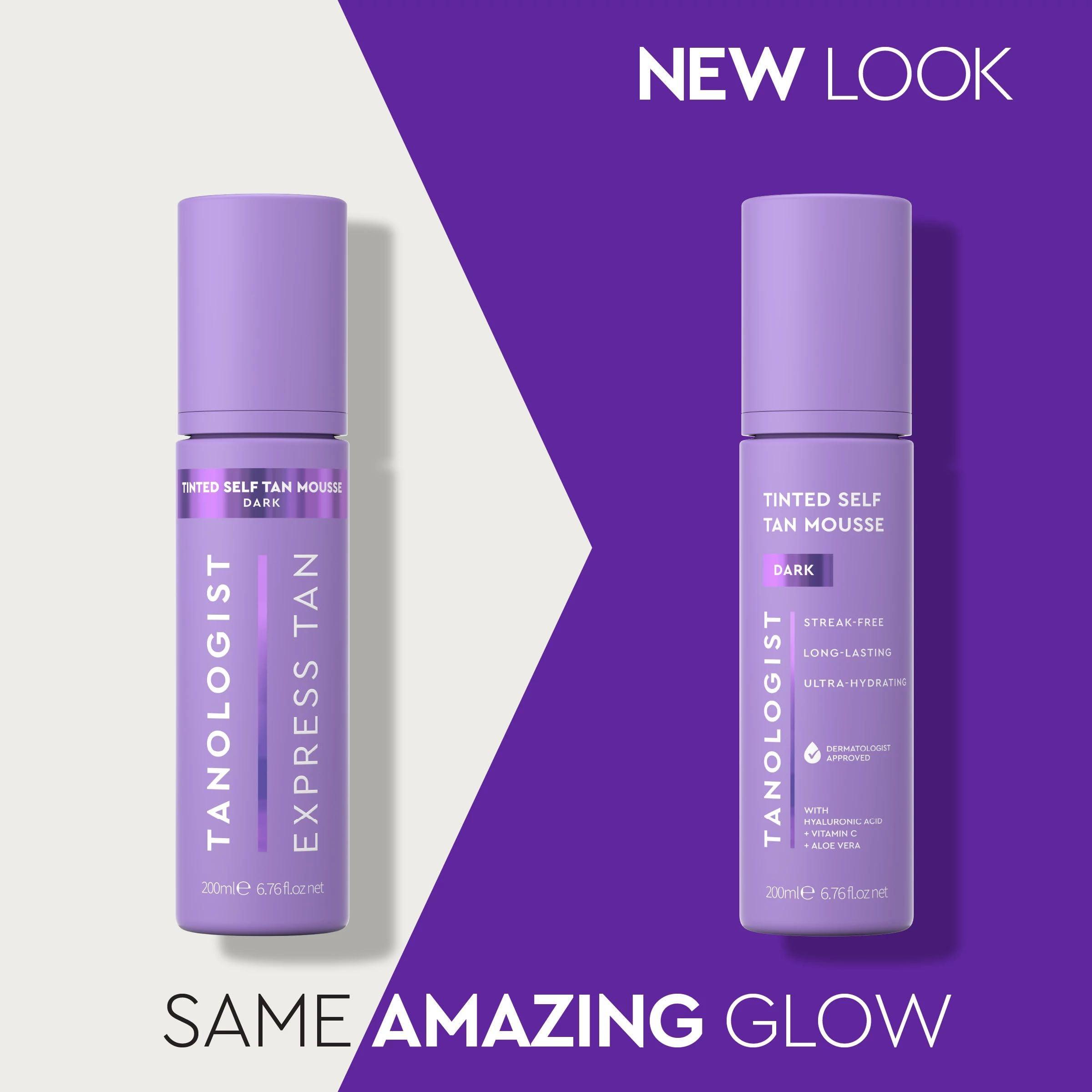 Tanologist Tanologist Tinted Self Tan Mousse- Dark, 6.76 fl. oz/200 ml Bottle