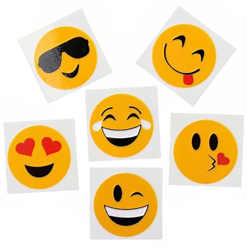 Rhode Island Novelty Rhode Island Novelty 2" Emoticon Tattoos