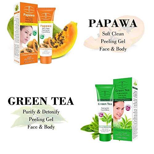 AICHUN BEAUTY Aichun Beauty Milk Exfoliating Dead Skin Facial Purify Body Cleaning Peeling Gel Cream 100g (STRAWBERRY)