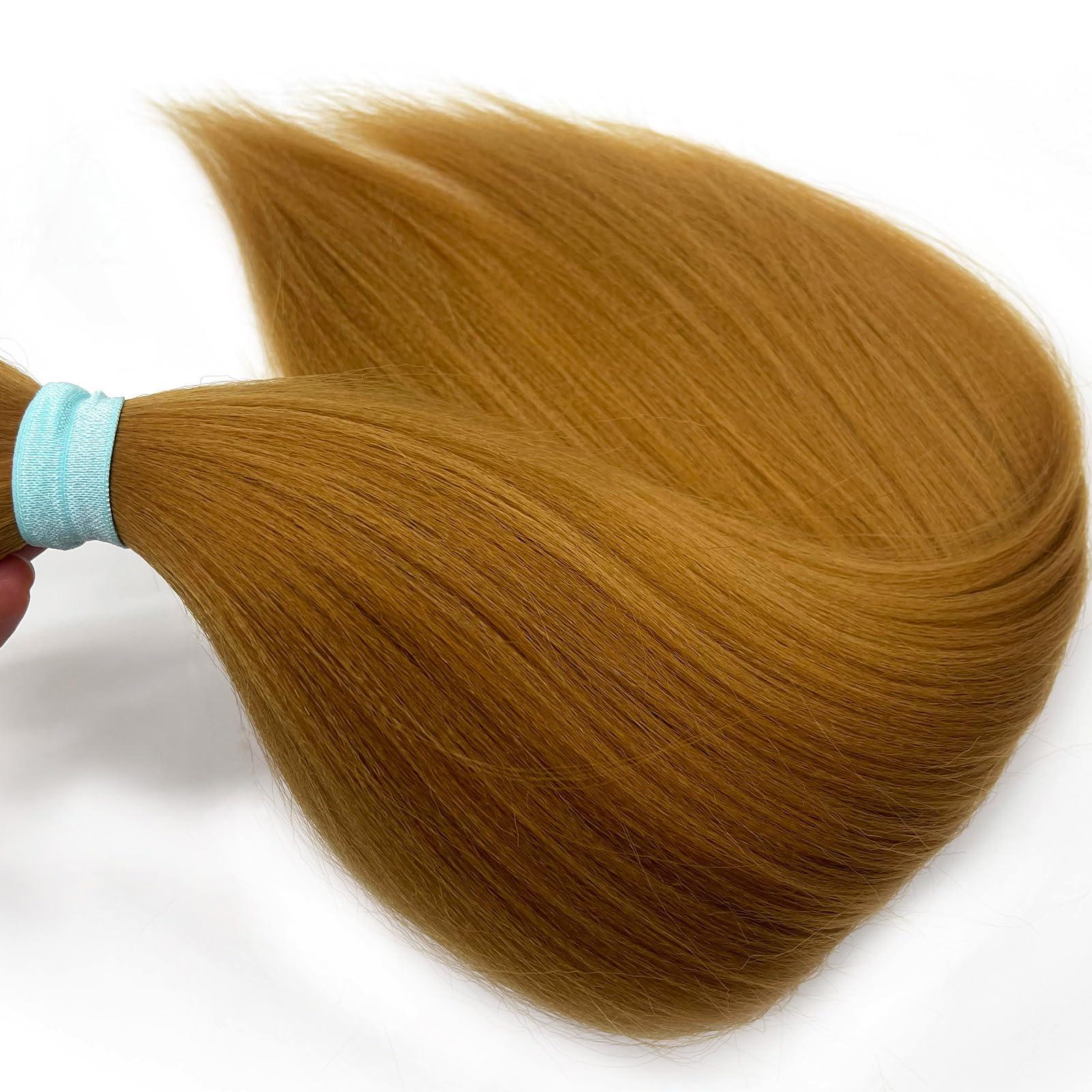 UPruyo UPruyo Color 27 Honey Blonde Braiding Hair 18 inch Pre Stretched Braiding Hair Extensions for Braids Short Braiding Hair Pre Stretched Synthetic Yaki Knotless Box Braiding Hair Blonde 27 6 packs