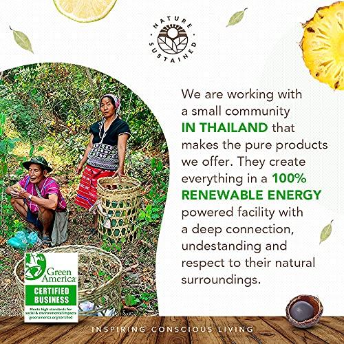 Nature Sustained Nature Sustained Pure, Sensitive Skin Shampoo & Conditioner Raw Probiotic Plant Formula (pH Balanced) for Sensitive Skin & Dry Hair - (9 Oz. Bottles) (Original, 2-Pack)