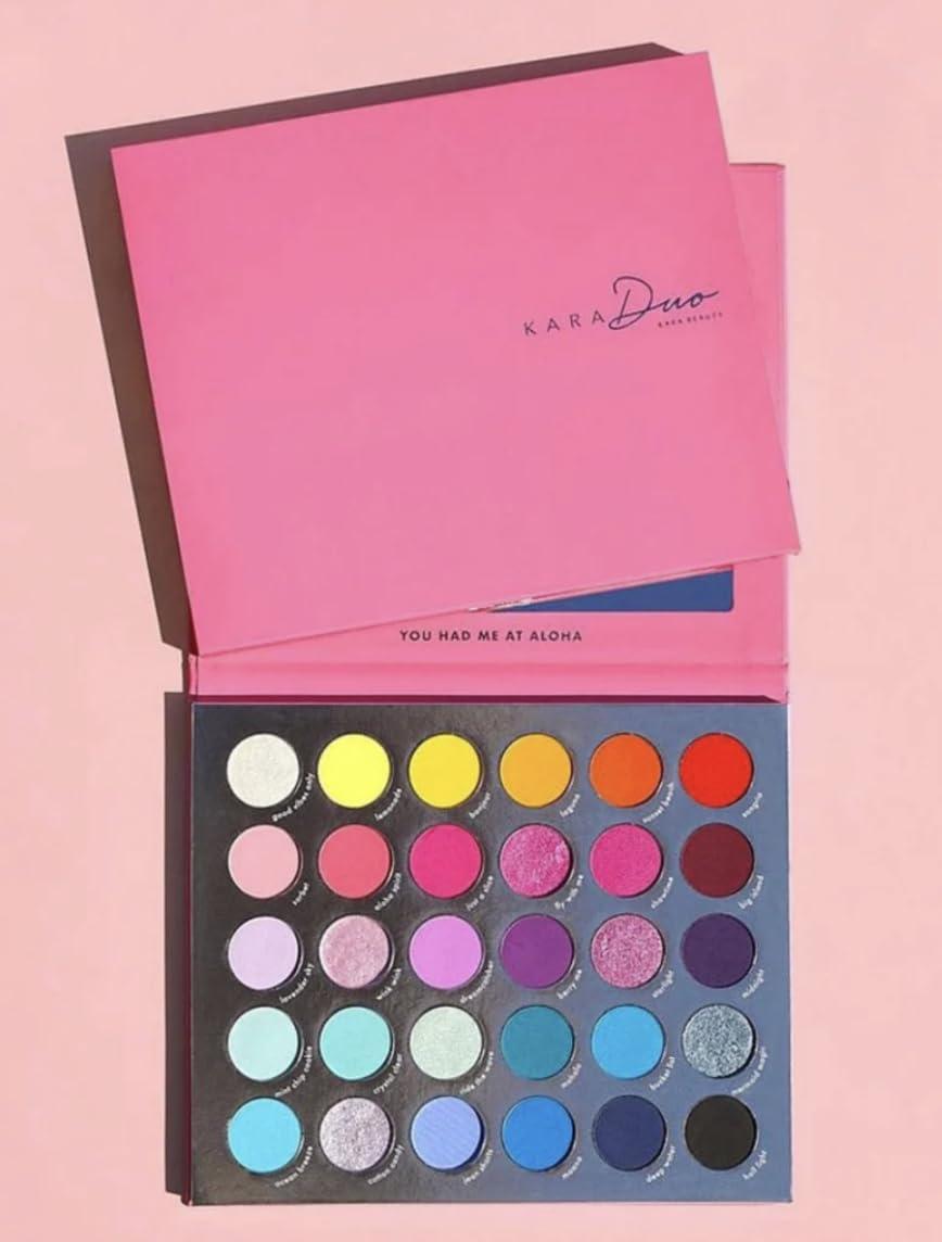 Kara Beauty Kara Beauty PRO9 YOU HAD ME AT ALOHA 30-Shades Multi-Finish Creative Beauty Palette - VEGAN