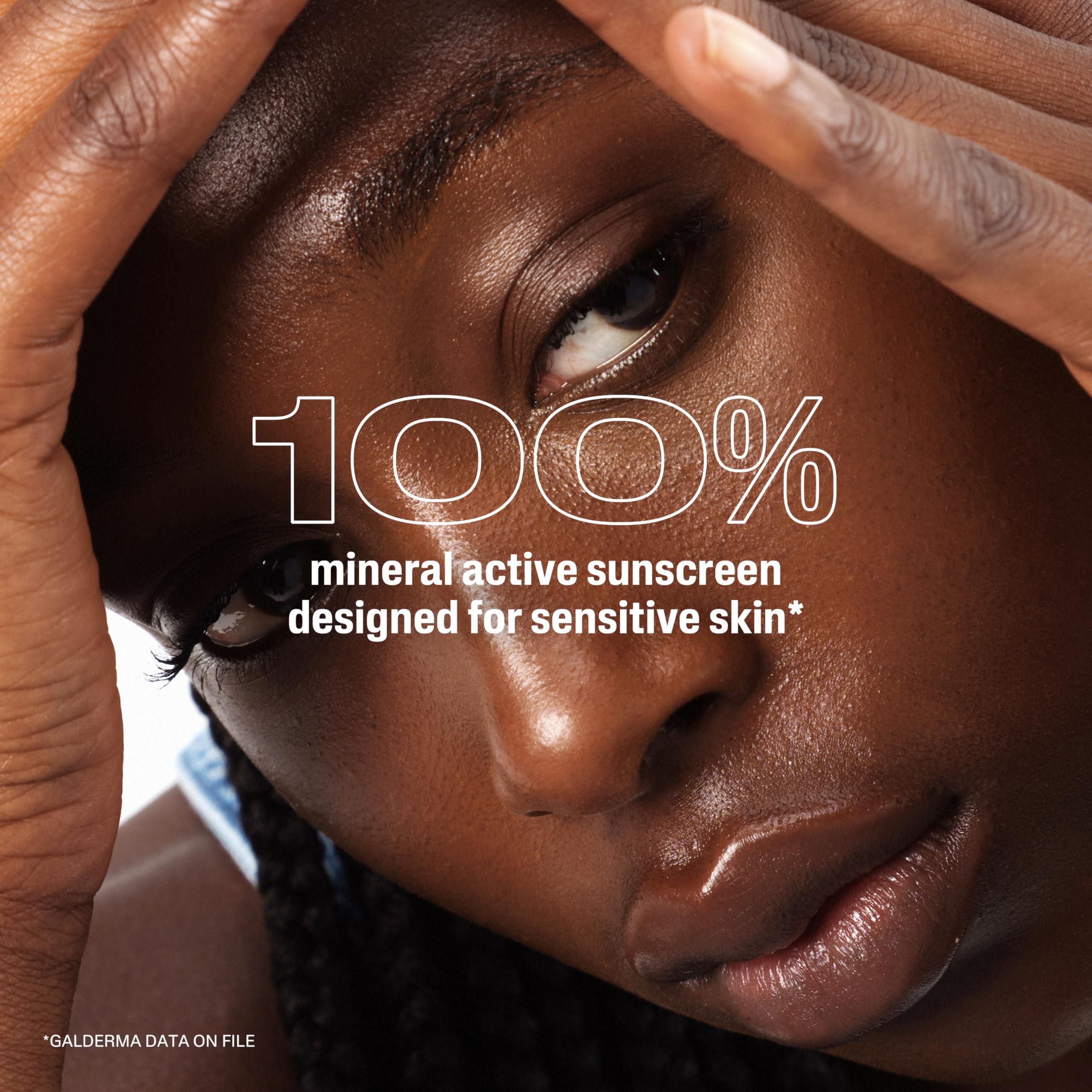 Cetaphil Cetaphil Sheer Mineral Sunscreen Stick for Face & Body, 0.5oz, 100% Mineral Sunscreen: Zinc Oxide & Titanium Dioxide, Broad Spectrum SPF 50, For Sensitive Skin