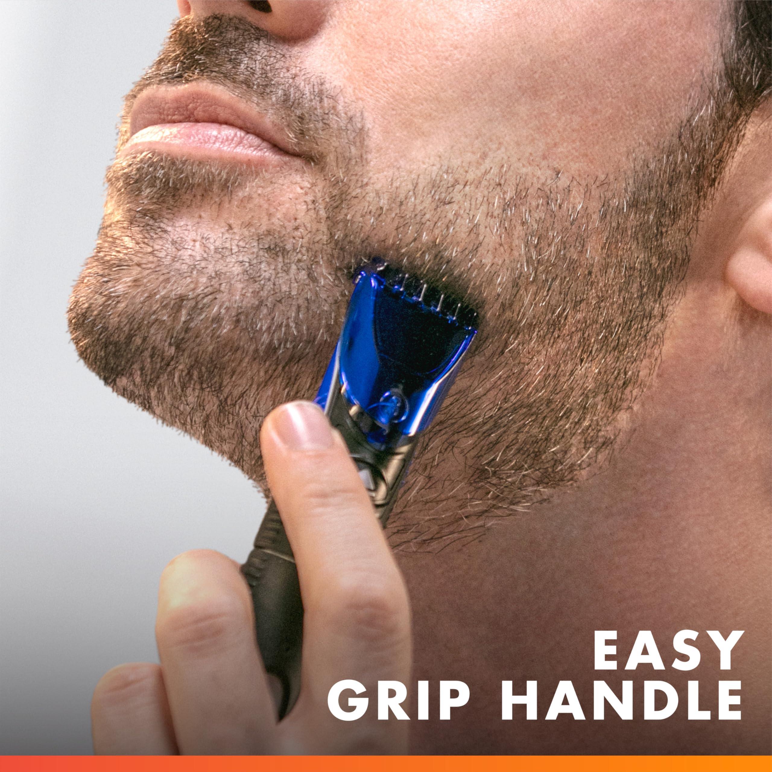 Gillette Gillette Styler: Beard Trimmer, Men\'s Razor & Edger, All Purpose Styler, All-in-one Tool, Shave, Trim & Edge, Waterproof, Fusion Razors for Men / Styler, with 3 Comb Attachments