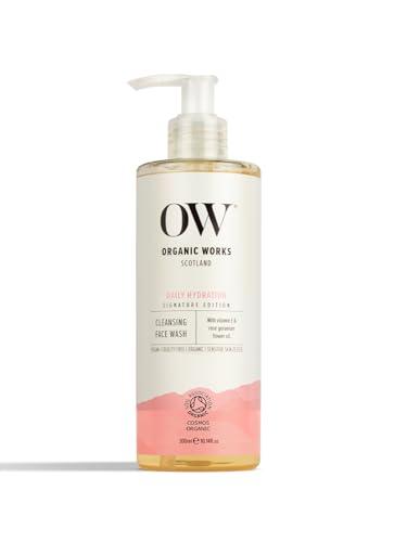 Organic Works Organic Works Daily Hydration Cleansing Face Wash for Unisex - 10.14 oz Face Wash