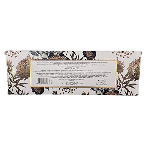 HOPIFICIO HOPIFICIO – Gift Set, Finest Milled All Natural Soap – White Musk 3 x 4.58 oz