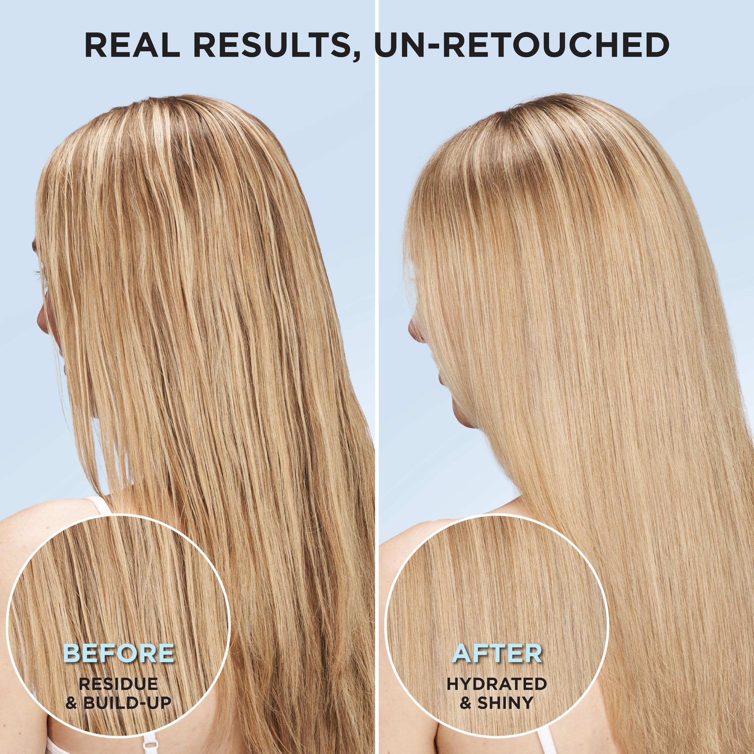 LOral Paris LOral Paris Clarify and Restore Sulfate Free Shampoo and Conditioner Set with Antioxidants for Hard Water Exposure and Styling Build-up, EverPure, 1 Hair Care Kit