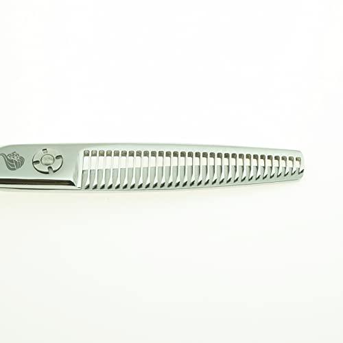 N\A 6" professional hair scissors hairdressing thinning barber scissors japan hairdresser razor hot shears sissors salon hairstylist ( Color : 6138-Thinning )