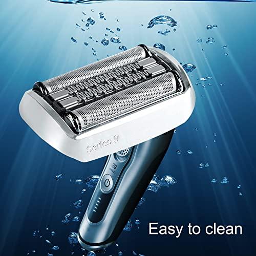 MOKARO Series 9 92S Electric Shaver Head Replacement Compatible with Braun Series 9 Electric Razors 9290cc, 9291cc, 9370cc, 9293s, 9385cc, 9390cc, 9330s, 9296cc