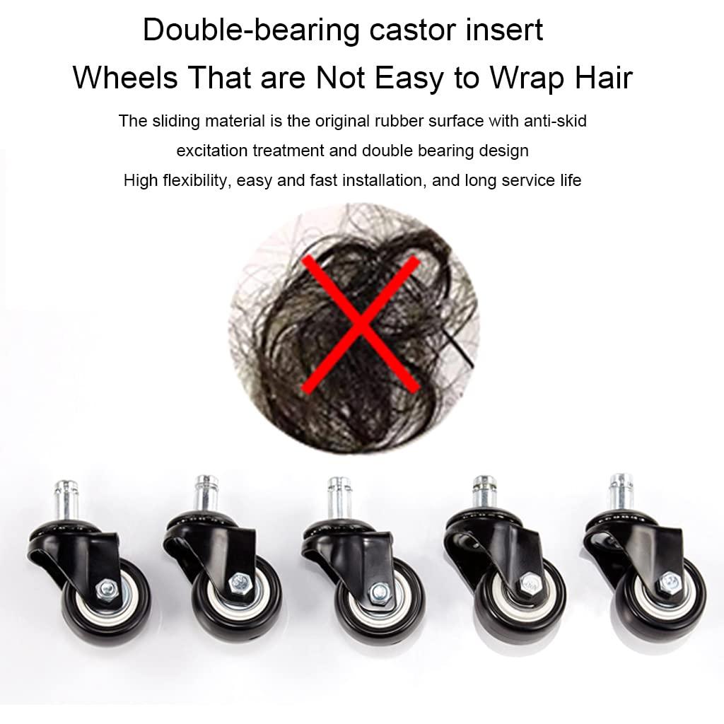 Dntum Stainless Steel Round Rolling Work Stool with Wheels,Load-Bearing 440 Ib, Heavy Duty Swivel Height Adjustable Shop Stool, Drafting Spa Salon Massage Beauty Stools Gold