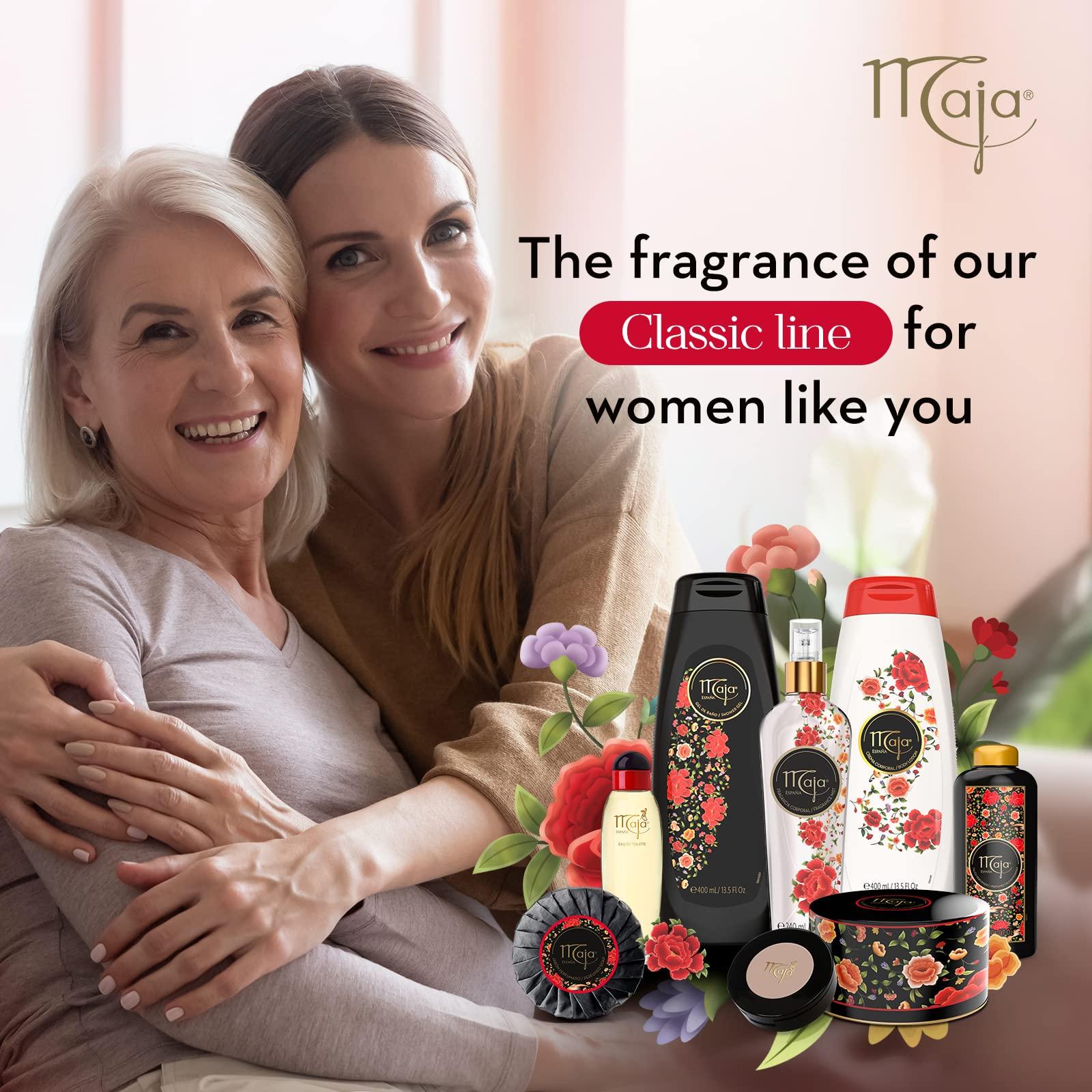 Maja Maja Soap, Perfumed Bar Soap, Body Wash Bar, Clean and Moisturize your Skin, Beautifully Scented, 1 set of 3 Soaps, 3.1 Oz Each Soap, 1 Box (Pack of 2)