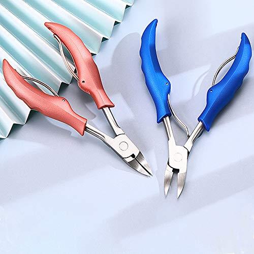 CHXIHome Toenails Manicure Pedicure Tools Dead Skin Dirt Remover, Nail Correction Nippers, Nail Clippers, Paronychia Dead Skin Dirt Remover(Blue)