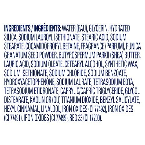 Dove Dove Scrub Pomegranate & Shea Butter For Silky, Soft Skin Body Scrub Exfoliates and Provides Lasting Nourishment 10.5 oz