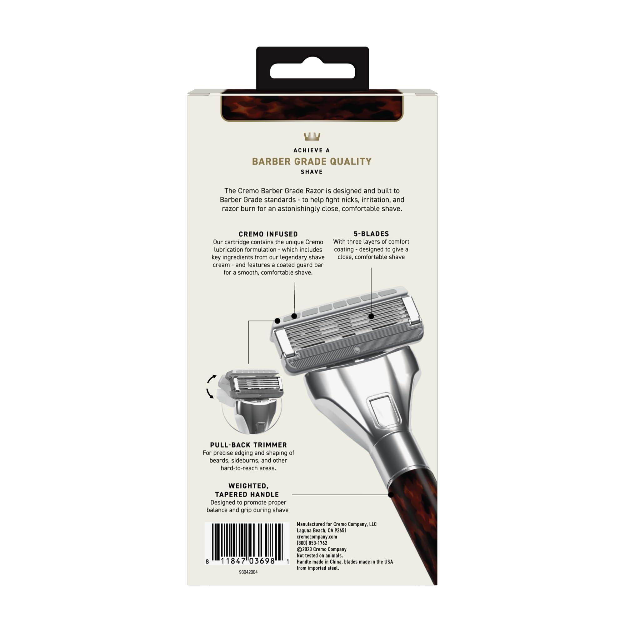 Cremo Cremo Astonishingly Superior Tortoise Shell (Horn) Razor Kit (Packaging May Vary)