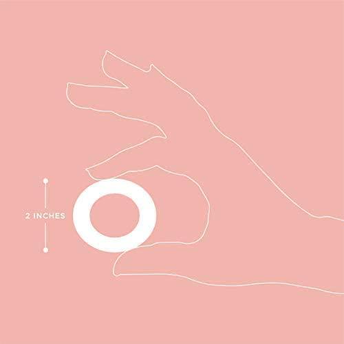 GIMME Gimme Beauty - Thick Fit Hair Bands - Choco - Damage Free Hair Ties - Made with Seamless Microfiber Elastics - Thick + Curly Hair Accessories - No Snagging, Dents, or Breakage (6 Count)