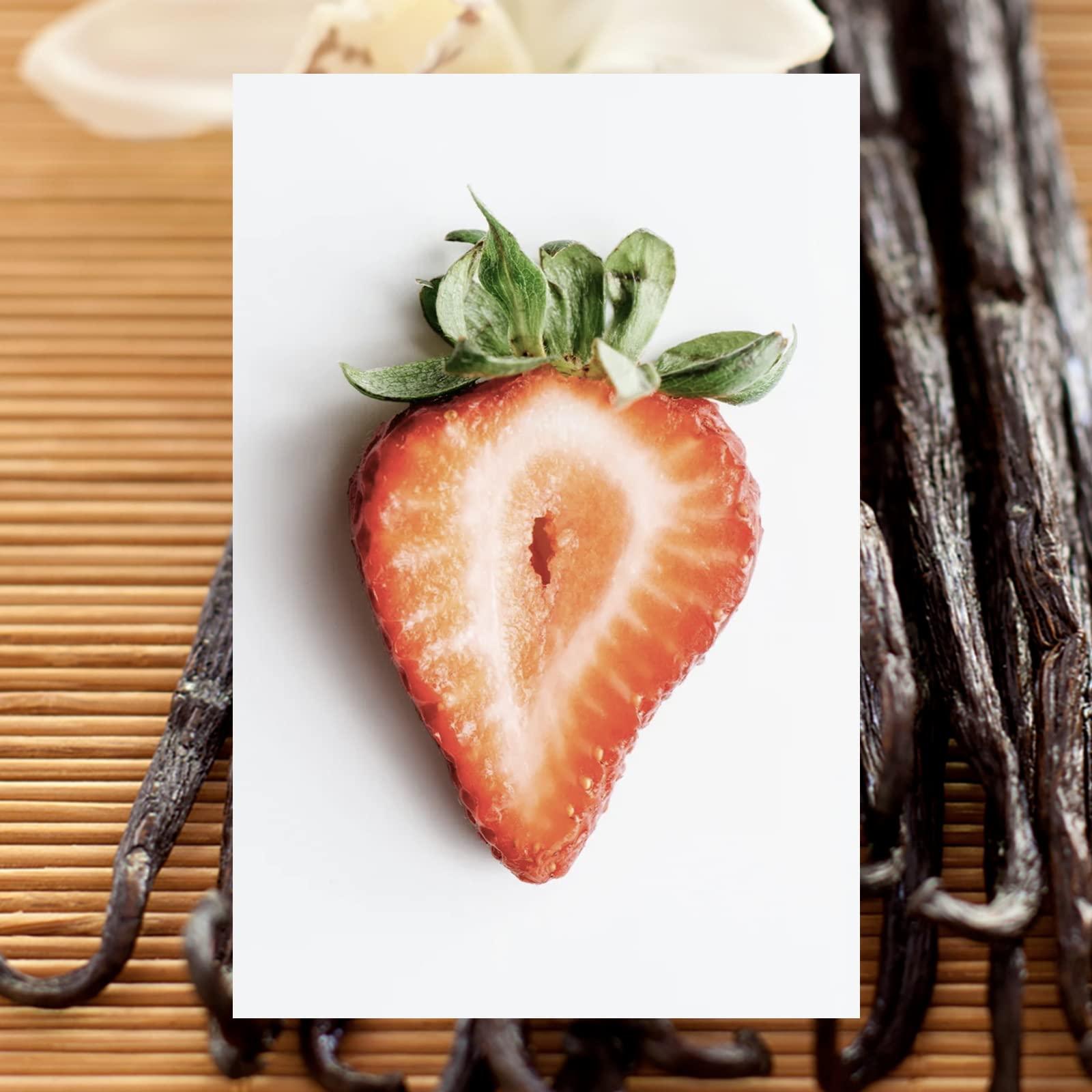 RAW SUGAR Kids\' 2-in-1 Bubble Bath + Body Wash | Strawberry Vanilla | 12 oz