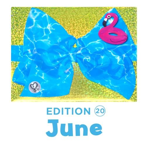JoJo Siwa Signature Jojo Siwa Bows - Exclusive Bow Collection - Edition #20- One Large Limited Edition Hair Bow & Collectors Pin + Accessories from JOJO SIWAS OFFICIAL BOW CLUB in a giftable box