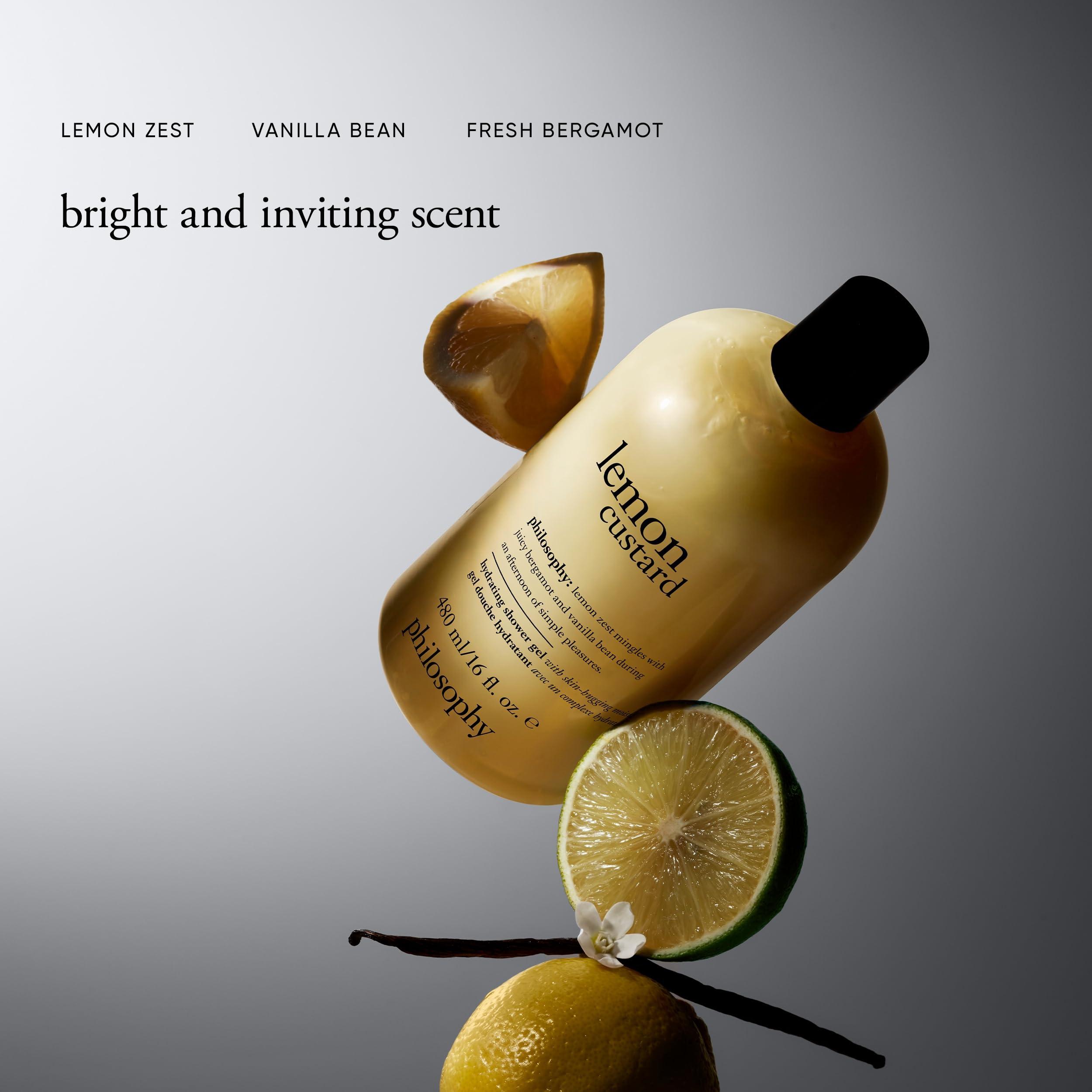philosophy philosophy lemon custard shower gel 16 fl oz