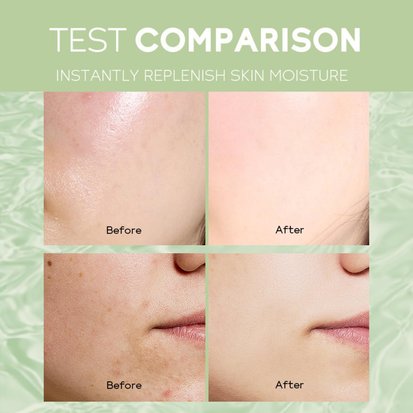 Evolvique Green Tea Skin Care Kit Teenage Girls Gifts - Teen Skin Care Set - Gifts for Women - with Face & Eye Cream, Toner, Serum, Cleanser Face Wash - Gift Set - Travel Essentials for Women (7PCS)