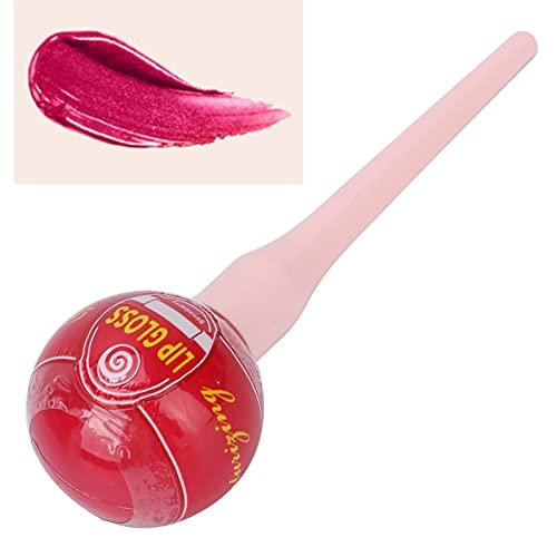 YUYTE Liquid Lipstick, Liquid Lipsticks For Women Lollipop Lipstick, Waterproof Long Lasting Lipgloss For Women Makeup 6 Ml (Strawberry)