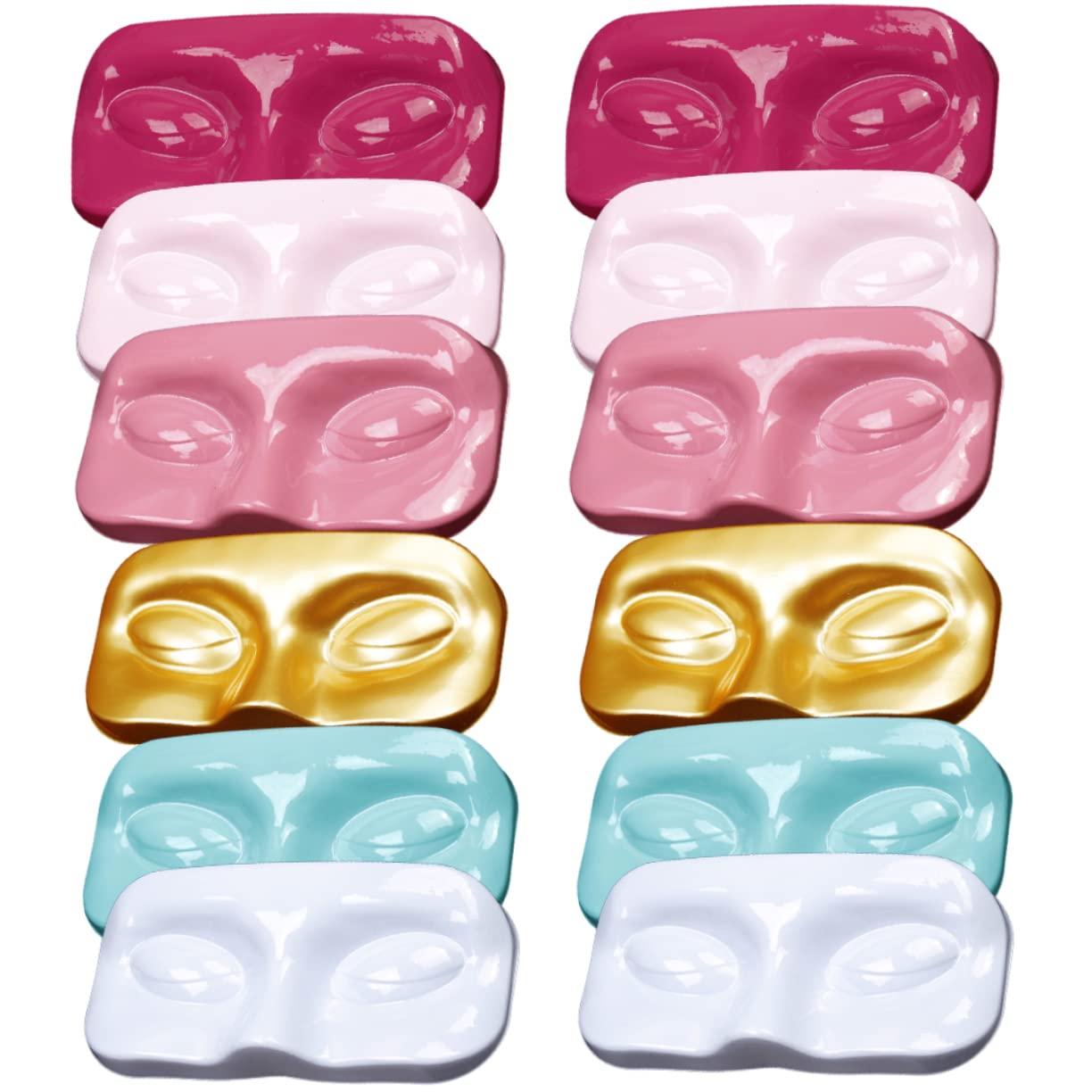 Beavorty Beavorty 5sets Eyelash Organizing Tray False Eyelash Case Compact Lash Holder for Carry 12pcs*5