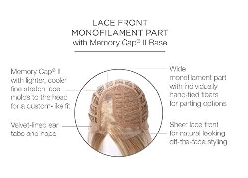 Raquel Welch & Christy\'s Wigs Bundle - 4 items: Crowd Pleaser Wig by Raquel Welch, Christy\'s Wigs Q & A Booklet, BeautiMark Synthetic Shampoo & Wide Tooth Comb - Color: RL6/30