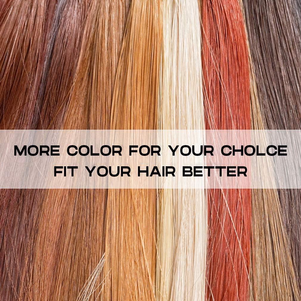 SEIKEA SEIKEA 28 Inch Clip in Ponytail Extension Wrap Around Long Straight Pony Tail Hair Synthetic Hairpiece for Women Color Ash Blonde with Golden Blonde