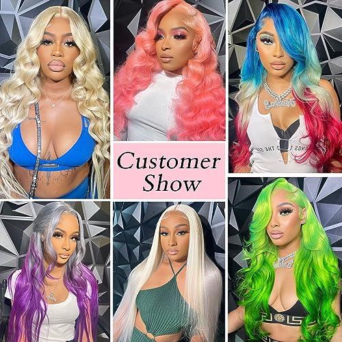 Loyom Loyom Blonde Lace Front Wigs Human Hair 613 HD Lace Frontal Wig 13x6 180% Density 613 Lace Front Wig Human Hair 12A 613 Body Wave Lace Front Wigs Human Hair Blonde Human Hair Wig Pre Plucked 20 Inch
