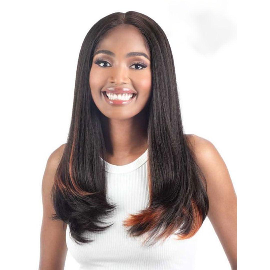 Shake-N-Go Shake-N-Go Snatched Glueless Lace Wig - Silk Pressed (Color:130)